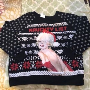 Marilyn Monroe Christmas Sweater